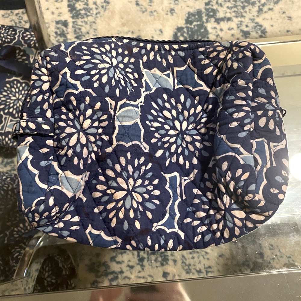 Vera Bradley Cosmetic Pouch in Petal Splash